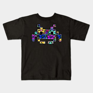 Invader,Game,gamer,retro,video,games by LowEndGraphics Kids T-Shirt